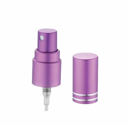เครื่องฉีดหมอกละเอียดจากอะลูมิเนียมพลาสติก 18/410 สําหรับขวดน้ําหอมที่มีสีสันสดใส