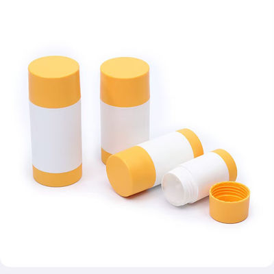 30 กรัม 100 กรัม พลาสติกเปล่า Deodorant Balsam กระปุกสําหรับการดูแลผิว