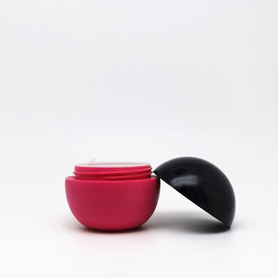 กระปุกครีมพลาสติกทรงกลมในขนาด 5 กรัม 25 กรัม 50 กรัม 80 กรัม พร้อมงานศิลปะตามสั่ง พิมพ์สําหรับบรรจุรักษาผิว