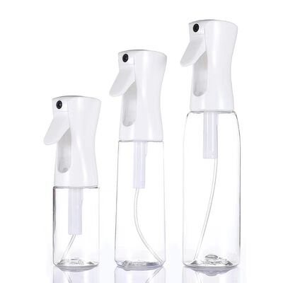 ขวดสเปรย์ PET แบบต่อเนื่อง 200ml-500ml พร้อมเทคโนโลยีละอองน้ำ ได้รับการรับรอง REACH สีตามสั่ง