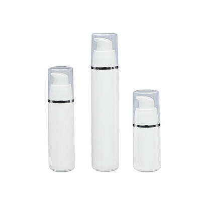 ขายปลีก 15ml 30ml 50ml กระป๋องปั๊มไร้อากาศสําหรับการดูแลผิวหนัง