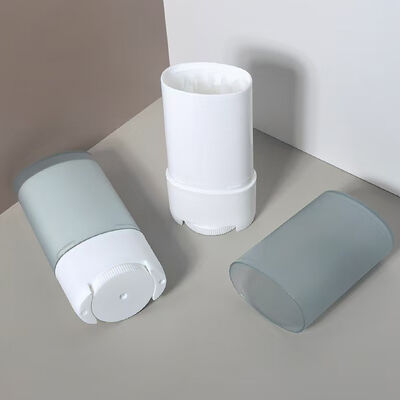 ปรับแต่ง 15 กรัม Matte Roller Empty Deodorant Stick Tube สําหรับครีมกันแดดและบัลซัม