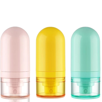 การออกแบบที่ละเอียด 50 ml กล่องที่ไม่มีอากาศด้านล่าง สําหรับเครื่องสําอางดูแลผิว