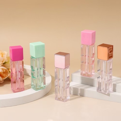 ท่อกระจกริมฝี 3.5 มิลลิลิตรที่ไม่ปกติ พร้อมแปรงสีต่าง ๆ