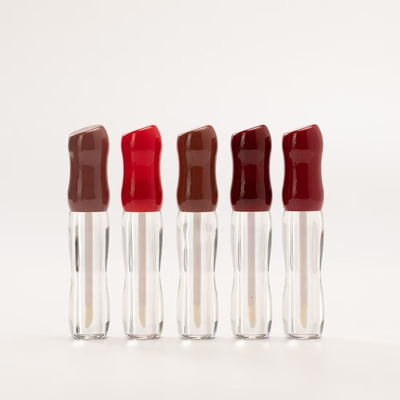 สีท่อกระจกริมฝีปากแบบไม่เรียบร้อยระดับสูงสามารถปรับแต่งได้