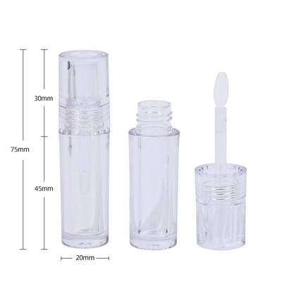 หัวแปรงซิลิโคนโปร่ง ปลาสติก ท่อกระจกริม 4.5 ml