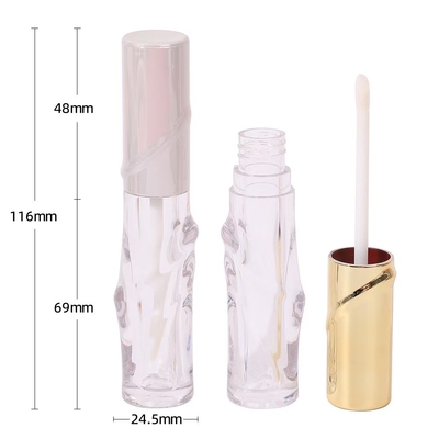สกรู Cap โลหะลิป Glaze ท่อในขนาด 4.5ml สําหรับการใช้งานสีลิปที่สมบูรณ์แบบ