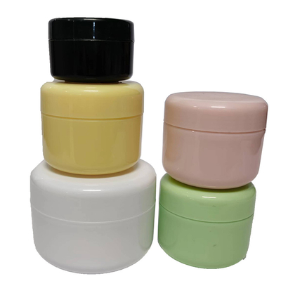 สีต่าง ๆ กระปุกครีมพลาสติก 50 กรัม สําหรับการดูแลผิว