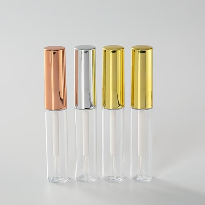 หมวกหัวอลูมิเนียม กระป๋อง PETG สําหรับกระจกแก้วริมฝีปากแก้ว Tube ซ่อมแซมของเหลวสามารถปรับเปลี่ยนกับโลโก้
