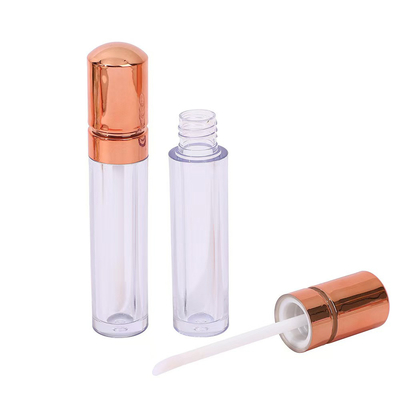 หัวทองกุหลาบ พลาสติก ริมฝีปาก กระจกท่อ สไตล์สูงสุด 4.5ml
