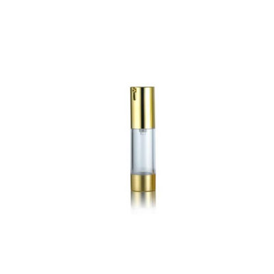 15ml 30ml 50ml Leakproof Controlled Dispensing Snap Lock Airless Pump Bottle for Cosmetics