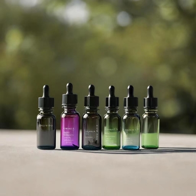 กระป๋องแก้วที่ใช้ตามความต้องการ ขนาด 10ML 30ML 50ML 100ML 500ML