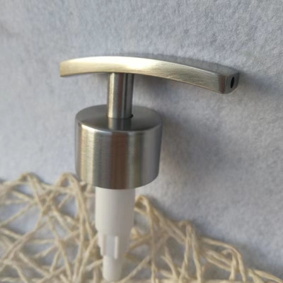 ปั๊มโลชั่นพลาสติกเกลียวเรียบพิเศษ Silk-Press พร้อมพิมพ์ UV สำหรับโลชั่นบำรุงผิวของเหลว