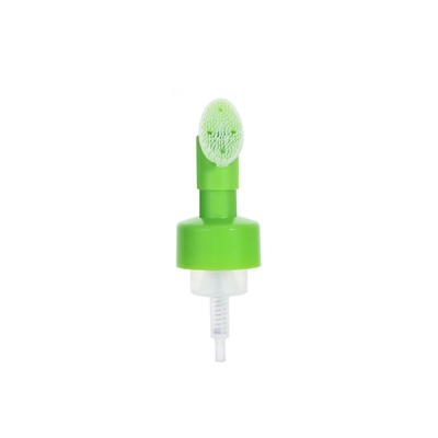 ขายปลีก 42 มม / 43 มม ปั๊มฟองด้วยหัวแปรงซิลิโคน Dispenser สําหรับเครื่องสําอาง