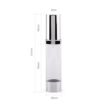ลักษณะดีลคัส 20ml 30ml 50ml กระปุกปั๊มไม่มีอากาศ สําหรับการดูแลผิว