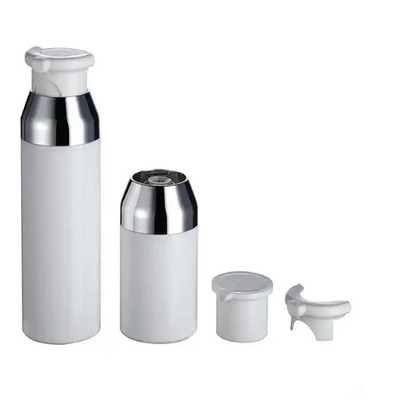 การออกแบบที่ลักษณะ 30ml 50ml 80ml กระป๋องไร้อากาศ สําหรับความดูแลส่วนตัว