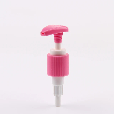 เครื่องสําอาง 28/410 พลาสติก โลชั่น ปั๊มสําหรับสีที่กําหนดเองในการดูแลผิวหนัง