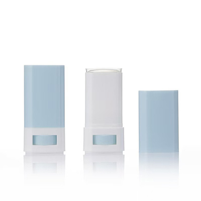 15G 20G เปลือกพลาสติก Deo Stick With Roller สําหรับ Deodorant Balm การพิมพ์ตามความต้องการ