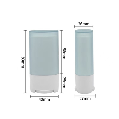 15 กรัม PP Deodorant Stick พร้อมโลโก้ตามสั่งและการเติมด้านล่าง