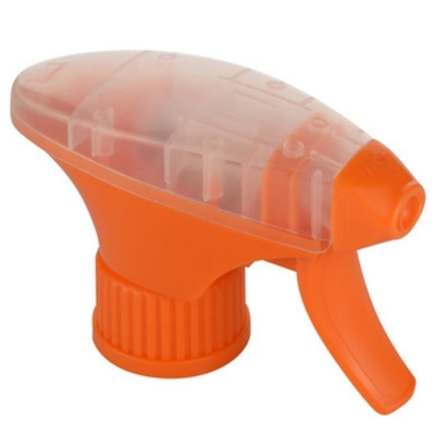 พลาสติกธรรมดากระตุ้น Sprayer 28 / 410 สําหรับการทําความสะอาดและล้างขวด PP วัสดุพลาสติก