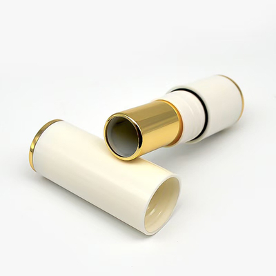 4G ท่อลิปสติกว่าง พร้อมวงแหวนปิดสําหรับสีที่กําหนดเอง การบรรจุเครื่องสําอาง