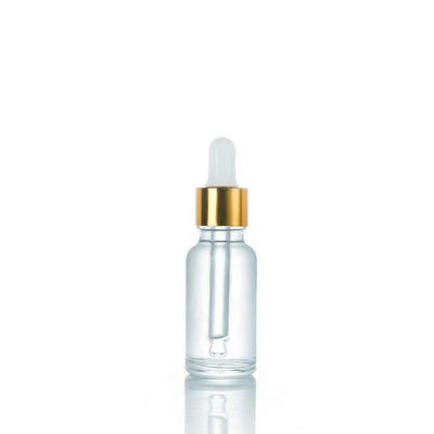 ขายปลีก 15ML 30ML 50ML กระป๋องน้ํามันอีเซนเชียลแก้ว แพ็คเกจว่าง พร้อมปลายกระป๋องและท่อแก้ว