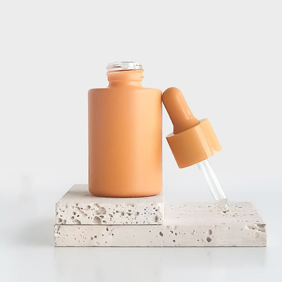 ขวดน้ำมันหอมระเหยแก้ว 30 มล. 50 มล. 100 มล. สีที่กำหนดเอง