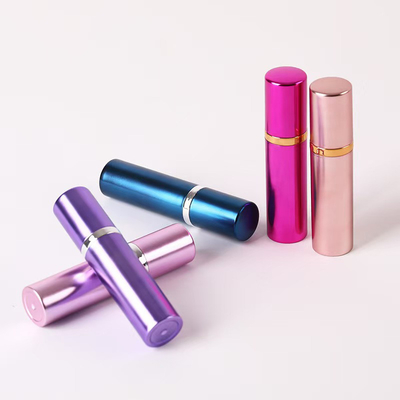 ขายปลีก 5ML ขนาดเปล่า ABS สเปรย์บรรจุสําหรับน้ําหอม ยอมรับสีตามต้องการ