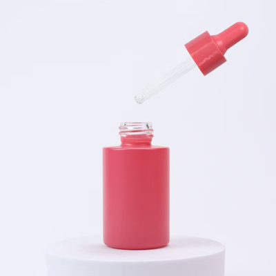 ขวดน้ำมันหอมระเหยแก้วแบบกำหนดเอง 20 มล. 30 มล. 50 มล. พร้อมฝาหยด