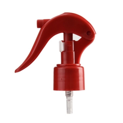 สีแดง 24/410 พลาสติก มินิ Trigger Sprayer With Clip การสนับสนุนการออกแบบ
