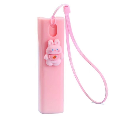 Hotsale กระปุกสเปรย์น้ําหอมพกพาปากกา พลาสติกถังว่างด้วยสวม