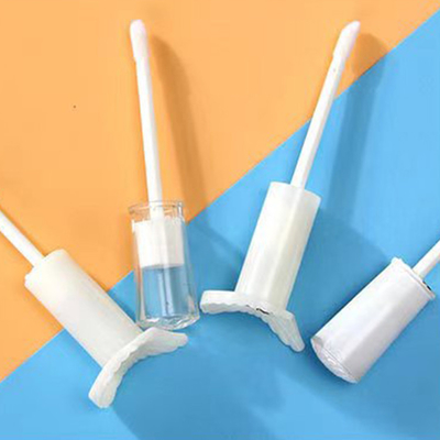 สีสดชื่นตามความต้องการ 2.4 มิลลิลิตร ถังท่อกระจกปากว่างเปล่า สําหรับเครื่องสําอาง