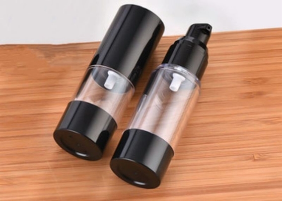 Regular Shape 15ml Plastic Airless Bottle Application in Cosmetic Package