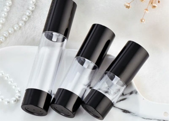 Regular Shape 15ml Plastic Airless Bottle Application in Cosmetic Package