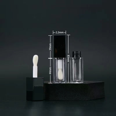 สายพริบหัวใหญ่ 5 มิลลิลิตร พลาสติกกระจ่างริมฝีปาก ท่อสนับสนุนการปรับเปลี่ยนสี