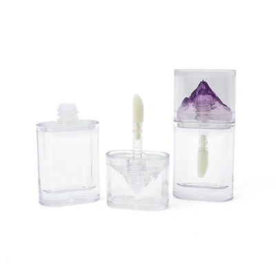 รูปทรงภูเขา 3.5ml AS วัสดุ พลาสติก ท่อกระจ่างริมฝีปาก ใช้สําหรับบรรจุเครื่องสําอาง