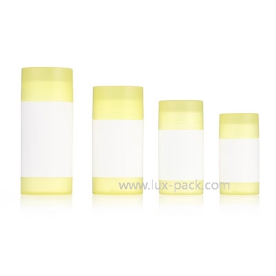 ภาชนะใส่สติ๊กระงับกลิ่นกายแบบใส นำกลับมาใช้ใหม่ได้ ขนาด 30 กรัม 50 กรัม 75 กรัม