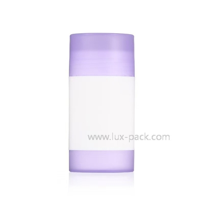ภาชนะใส่สติ๊กระงับกลิ่นกายแบบใส นำกลับมาใช้ใหม่ได้ ขนาด 30 กรัม 50 กรัม 75 กรัม