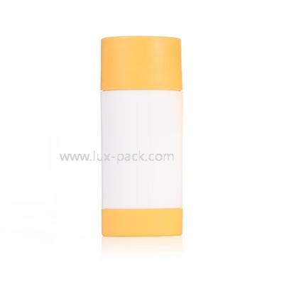 ภาชนะใส่สติ๊กระงับกลิ่นกายแบบใส นำกลับมาใช้ใหม่ได้ ขนาด 30 กรัม 50 กรัม 75 กรัม
