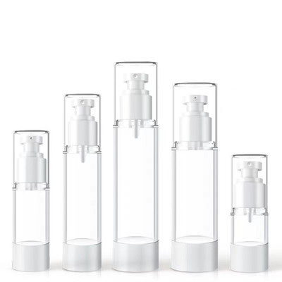 กระป๋องพลาสติกไม่มีอากาศ 15ml ถึง 120ml พร้อมหัวเครื่องฉีด