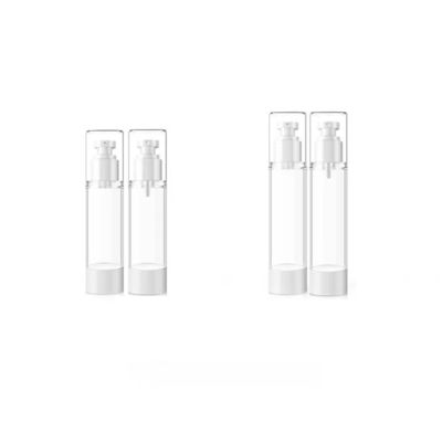 กระป๋องพลาสติกไม่มีลม 15-100ml พร้อมหัวปั๊มฉีด