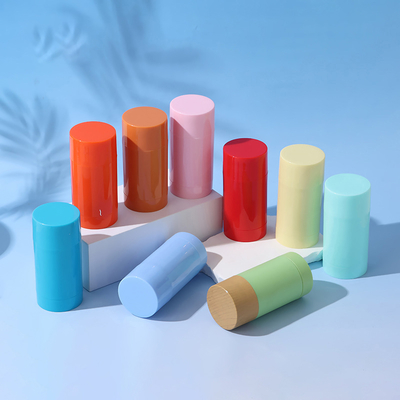 สีที่กําหนดเอง พลาสติกดีโอเดอร์แรนท์สติก 15g-100g สามารถนําไปใช้ใหม่