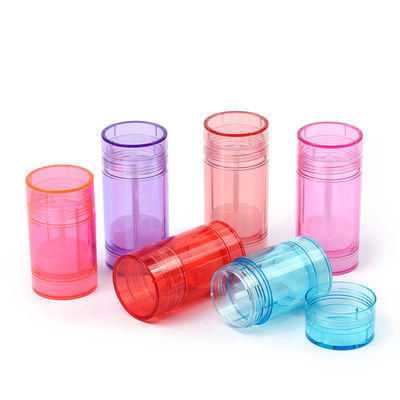 แท่งระงับกลิ่นกายเปล่าพลาสติก 15g-100g สำหรับผลิตภัณฑ์ดูแลผิว