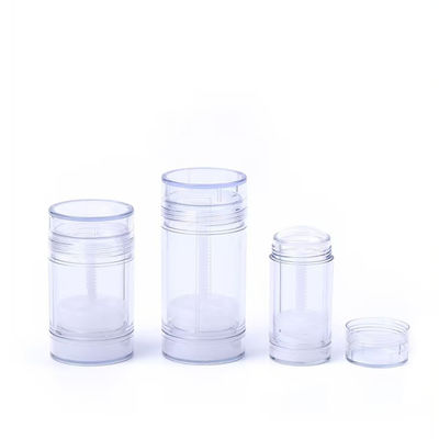 แท่งระงับกลิ่นกายเปล่าพลาสติก 15g-100g สำหรับผลิตภัณฑ์ดูแลผิว