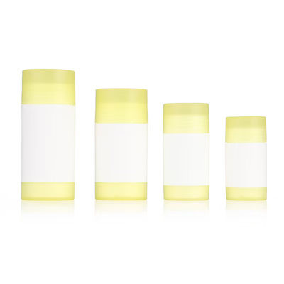 30g-100g PP Double Shell Empty Deodorant Stick สําหรับการดูแลผิว