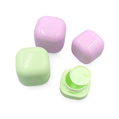 กระปุกครีมสี่เหลี่ยมพลาสติกพีพี 20g ถึง 100g