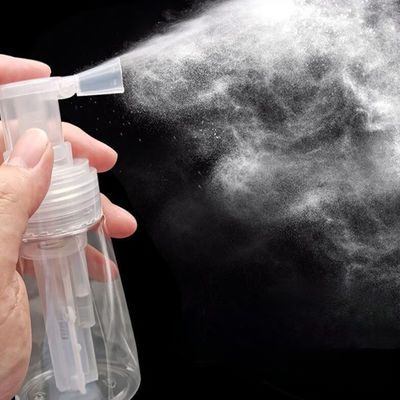 ขวดสเปรย์ผงพลาสติกแบบกำหนดเอง ขนาด 35ml-180ml สำหรับผลิตภัณฑ์ดูแลเส้นผม พร้อมกลไกการพ่นผง