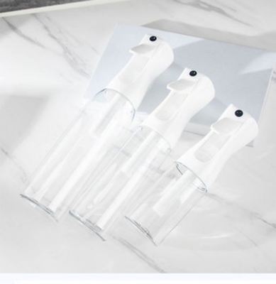 ขวดสเปรย์แบบฉีดต่อเนื่องพลาสติกแบบกำหนดเอง พร้อมละอองละเอียดพิเศษสำหรับการดูแลส่วนบุคคลและการทำความสะอาดบ้าน ขนาด 150 มล. 200 มล. 300 มล.