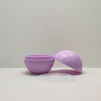 กระปุกครีมพลาสติกทรงกลมน้ำหนักเบาขนาด 5g-80g พร้อมสีที่กำหนดเอง ทำจาก PET สดใหม่ 100% และระยะเวลารอคอยสินค้า 20 วัน