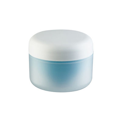 กระปุกครีมพลาสติก PP ด้านสีที่กำหนดเอง พร้อม PET สด 100% และระยะเวลารอคอยสินค้า 20 วัน สำหรับบรรจุภัณฑ์เครื่องสำอาง